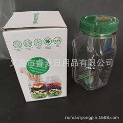 Salad Pod,Vertical Layering Salad Pod Built沙拉收纳罐收纳瓶