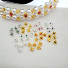 18k�~����߱�ɫ�價��錚�Ʒ����朵������diy�Ʒ�����