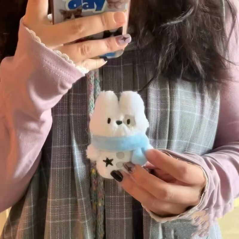 かわいいスカーフウエストハイランド子犬ぬいぐるみペンダントインスクールバッグペンダントぬいぐるみキーホルダー学生ギフト|undefined