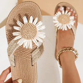 坡跟拖鞋;平底拖鞋;平底凉鞋