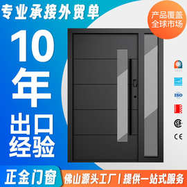 农村自建房大门别墅铸铝子母门定制智能防盗装甲入户门厂家直销