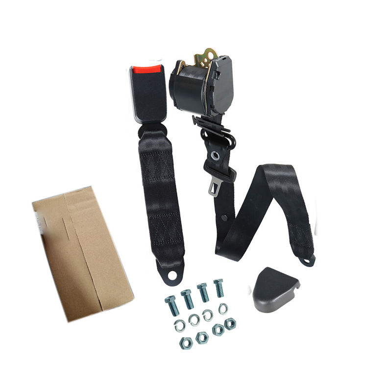 Car Seat Belt, Truck, Bus, School Bus, Driver and Passenger Three-Point Automatic Retractable Seat Belt with Emergency Locking