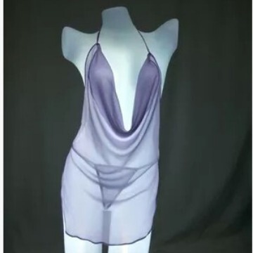 Xiucaisha sexy lingerie large size Pan Jinlian sexy temptation chiffon bellyband pajamas sexy lingerie wholesale dropshipping