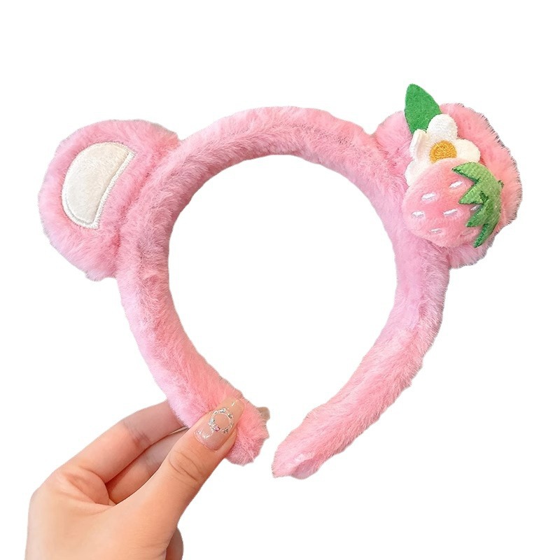 Hermoso peluche lavado de la cara para las mujeres 2025 nuevo uso de máscaras especiales para las mujeres de cabello rotas de cabello de presión para el cabello tarjeta de cabeza