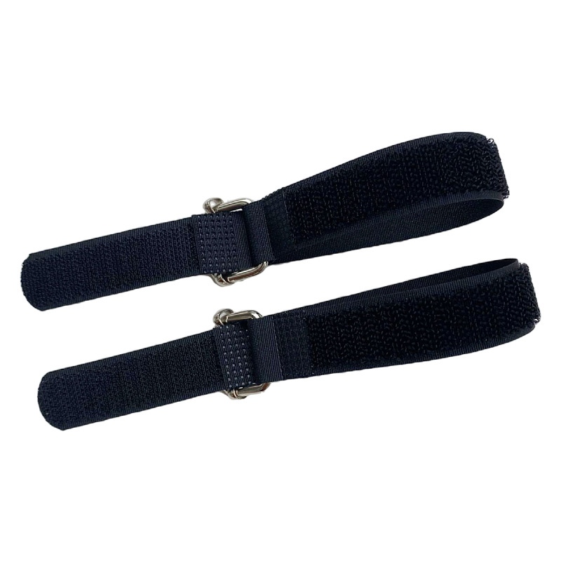 Venta al por mayor de nylon Velcro hebilla pegajosa cinta etapa audio fuente de alimentación cable de datos cable gestión cinturón palabras imprimibles