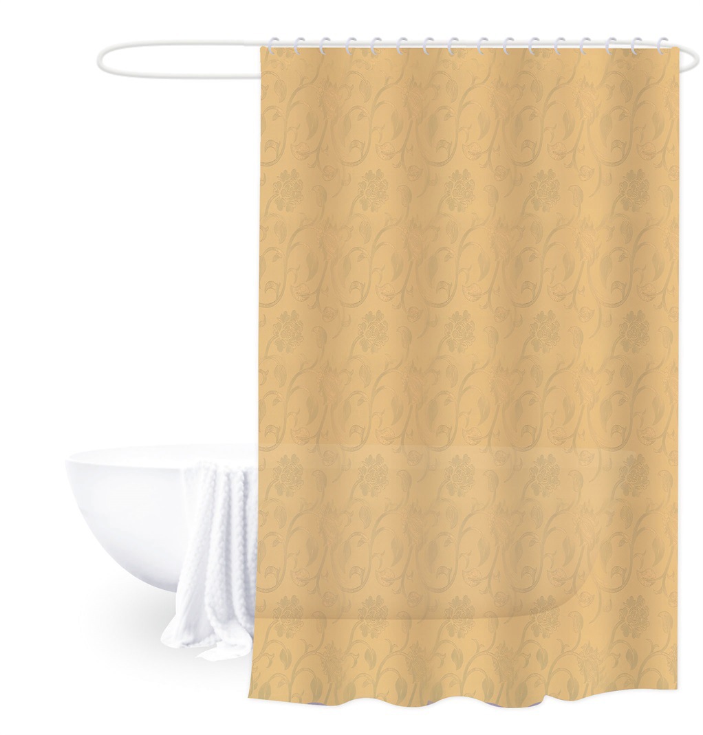 180*180 fábrica directa de PEVA baño impermeable Cortina de ducha transparente 3D Cortina de ducha cortina de puerta de baño cortina a prueba de moho