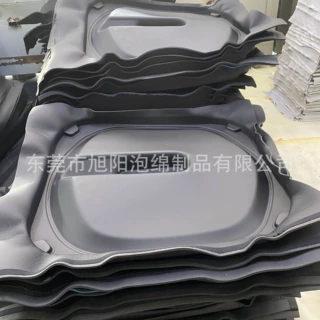 清溪厂家eva贴合PVC压模一次成型 75度eva复合pu皮冷压箱包外壳