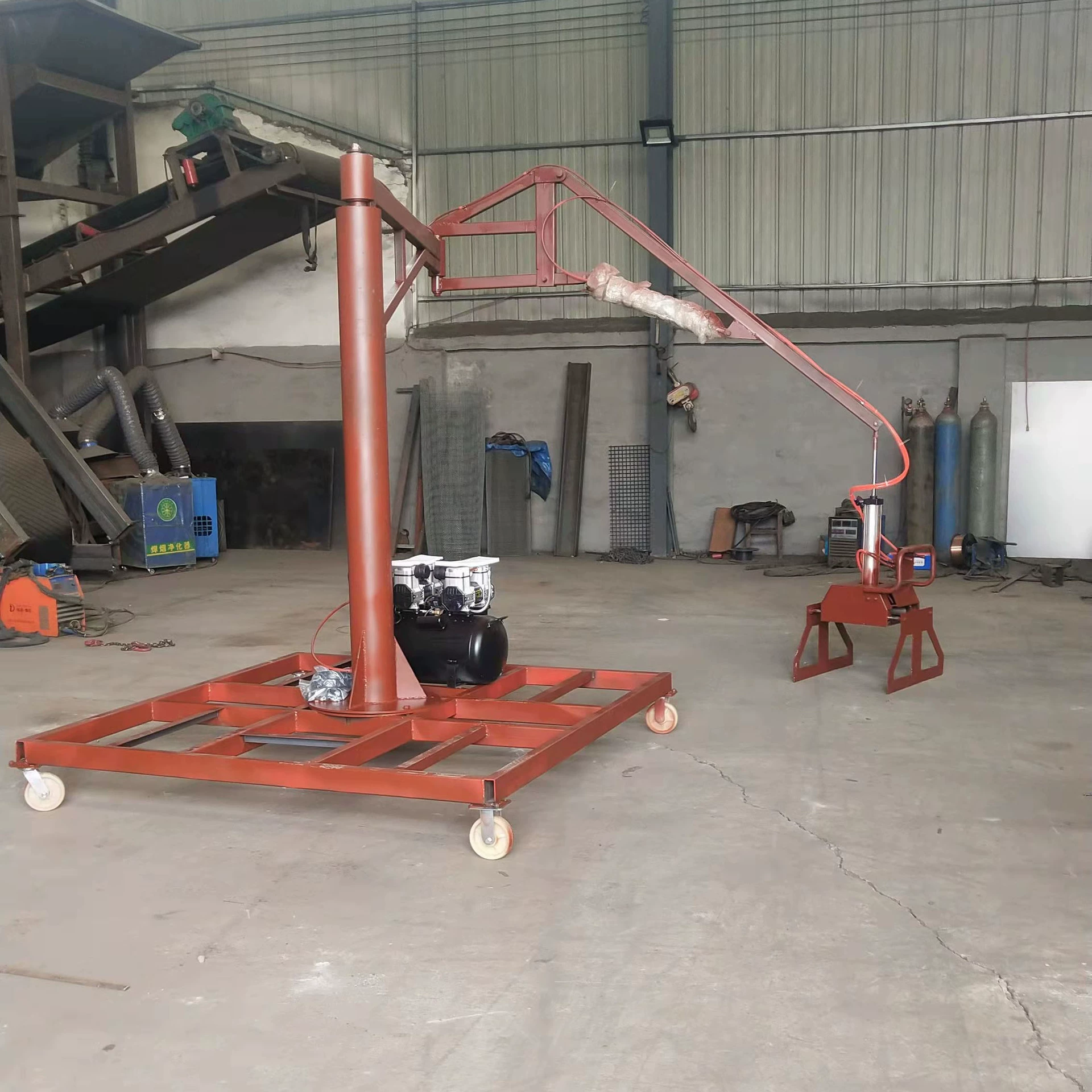 Цементная захватывающая сумка, балансировочный кран, полностью автоматическая машина для кодирования, тканый мешок для удобрений, перемещение погрузки и разгрузки артефакта