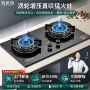 家用天然气不锈钢双灶