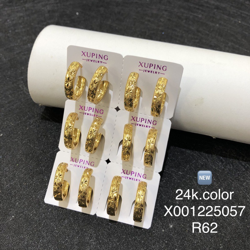 Hapones de orejas de cobre de aleación de cobre chapado en 24K orejas de moda ligera de lujo para mujeres aretes de orejas de estilo coreano joyas personales
