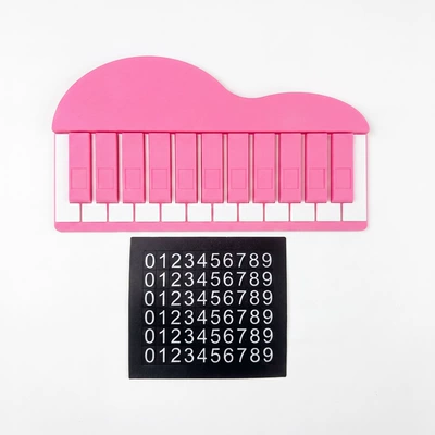 Creative Car Interior Decoration, Nömrəli dayanma kartı - pink