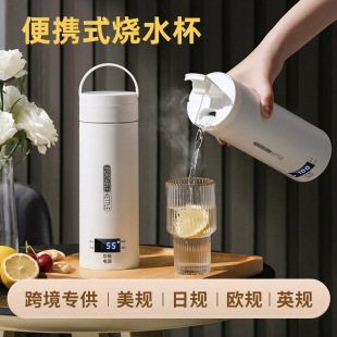 Cross-Border Exclusive 110V Us Standard Uk Standard Eu Standard In-Stock Portable Electric Kettle Small Water Boiler Kettle