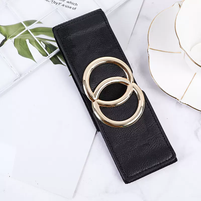 厂家批发无扣隐形裤带女士装饰懒人腰带休闲弹力松紧牛仔裤皮带韩