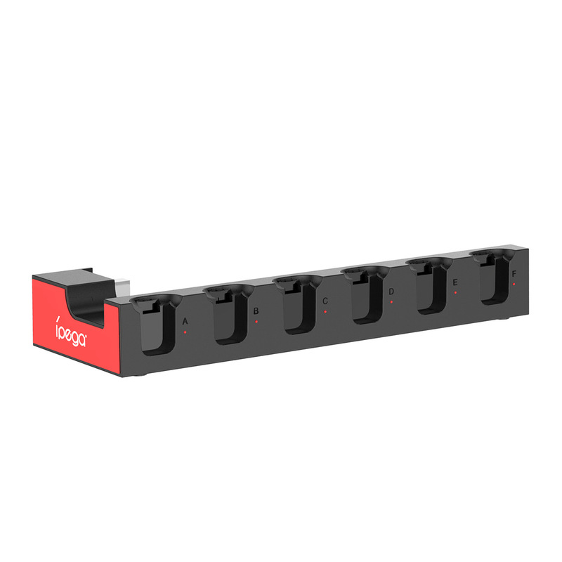 Switch蟒蛇六充底座 适配NS1 Dock 六槽同充 实时显态 操作简便|undefined