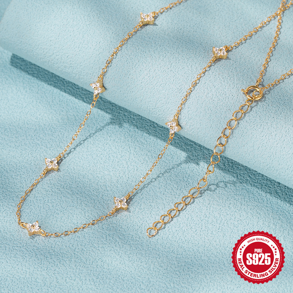 12g Weight Zircon Inlay Material Pendant Necklace Classification 1 Piece Quantity Casual, Daily Occasion 925 Sterling Silver Material Butterfly Pattern Women's Gender Plating, Inlay Design Elegant Style 925 Sterling Silver Zircon Plating Inlay Butterfly Pendant Necklace 4