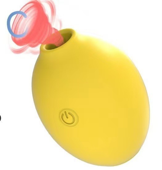Lemon Clitoral Sucker Vibrator, G-Spot Massager with Magnetic Charging, Quiet Silicone Adult Toy — detail image 5