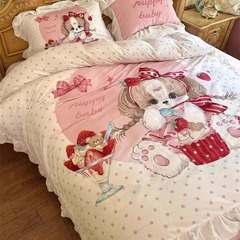 いちご記念日 | ロリータ秋冬に保温牛乳のベルベットを厚くする4セットのサンゴのベルベットが3セットセットになっている