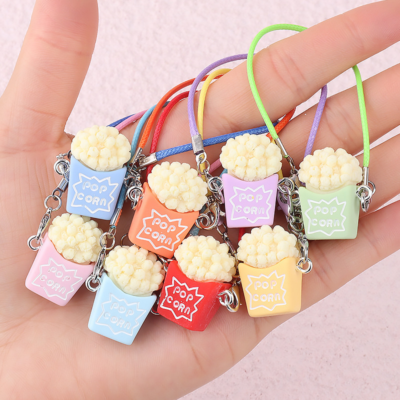 New Dollhouse Dollhouse Mini Model Small Candy Popcorn Tree Accessories Bag Doll Pendant Batch
