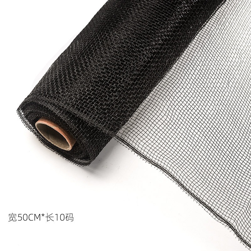 Hilo de polipropileno para envolver flores, hilo de luz de luna para ramos, cortina de hilo para flores, malla rígida para ramos grandes, materiales para floristería, cortina de hilo estilo coreano