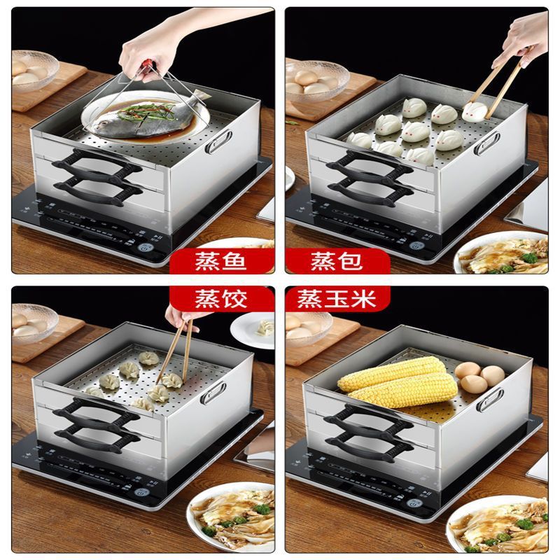 肠粉机家用小型不锈钢迷你肠粉蒸盘工具蒸箱广东拉摆摊|undefined