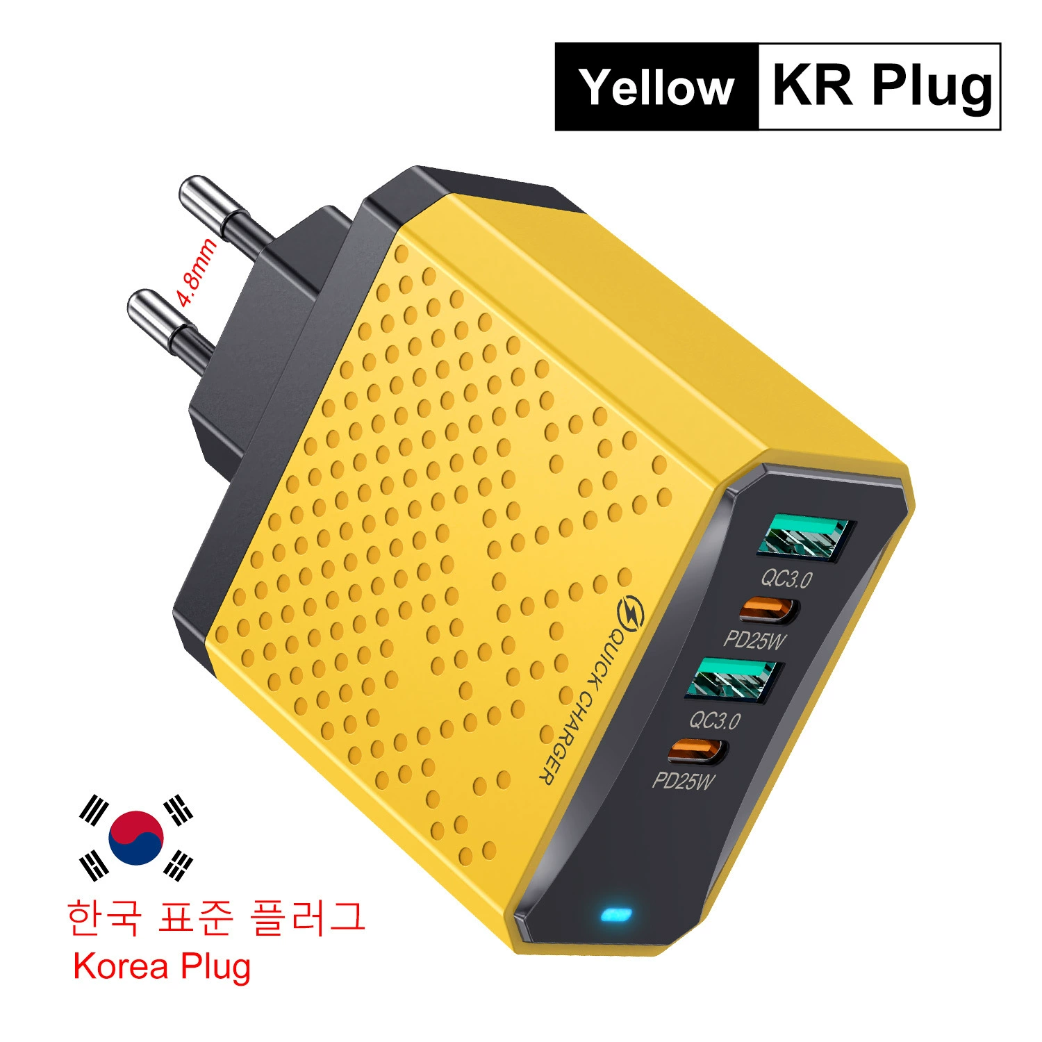 USLION 100W 2USB+2PD зарядное устройство для мобильного телефона планшета