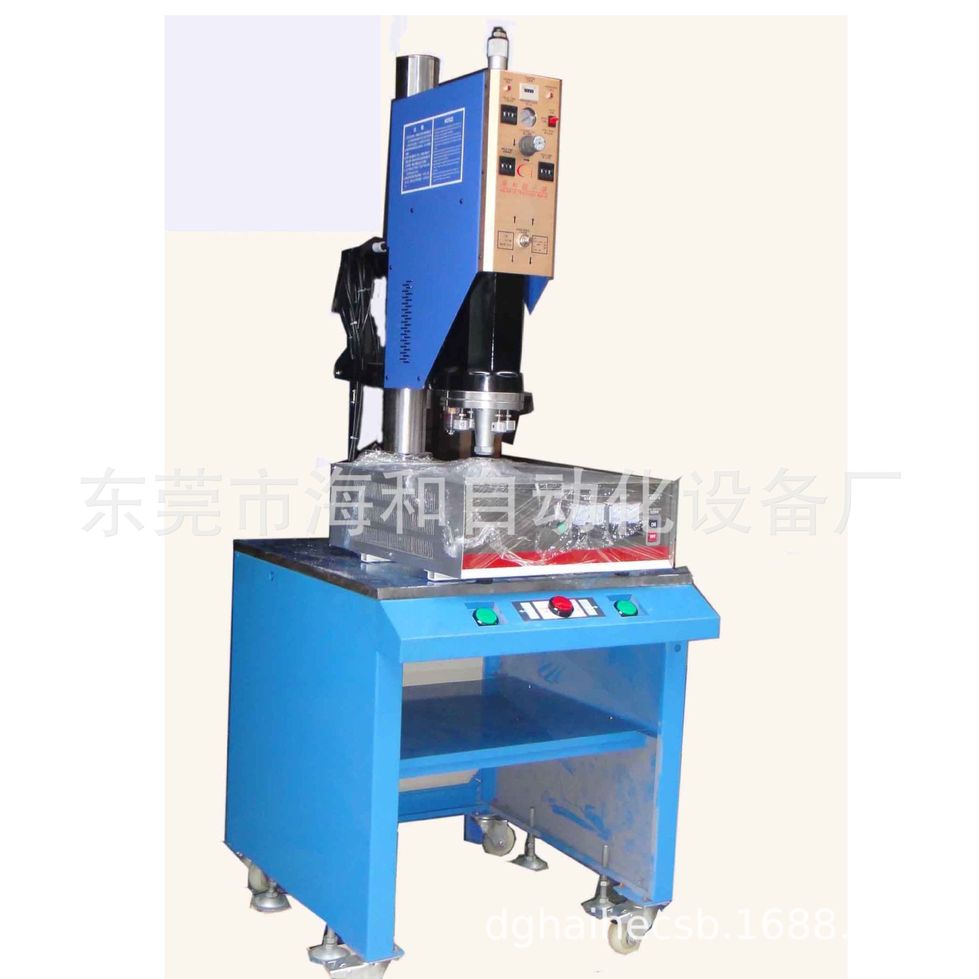 豪华大底座超声波熔接机车灯无纺布玩具焊接