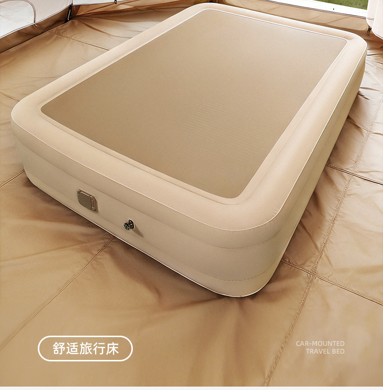 New Automatic Inflatable Cloud Bed Outdoor Brushed Fabric Inflatable Mattress Tent Camping Home Use Spring Outing Inflatable Mat