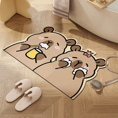 Mud Absorbent Capybara Mat – Avtomobil döşəmə paspasları