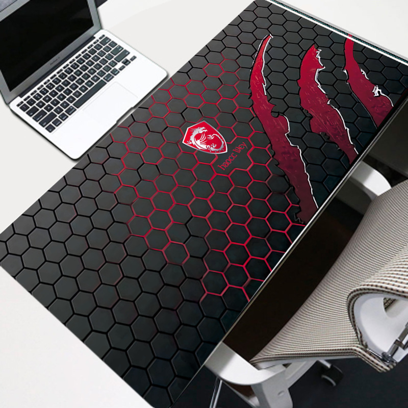 LOL regalo atajo de teclado alfombrilla de ratón gran estera de mesa de pollo juego de Internet café e-deportes Escritorio de oficina pad teclado pad