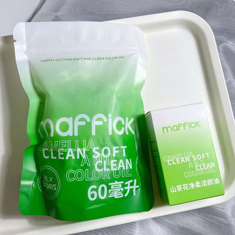 Maffick Camellia aceite de limpieza desechable suave limpieza profunda fácil de llevar ropa de viaje fabricante de aceite de limpieza image 3