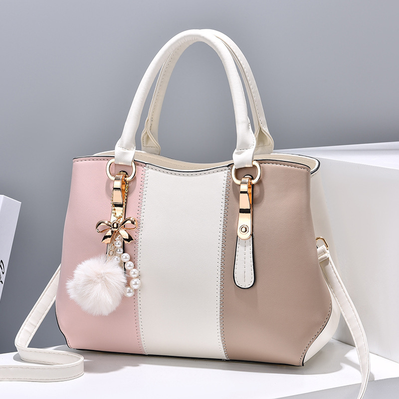 [Cross-Border Women's Bag] 2025 New Fashion Elegant Women's Handbag Korean Style Large Capacity Shoulder & Crossbody Bag For Middle-Aged Women - Thumbnail 3