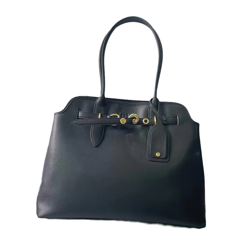 MUI AVENTURE NAPPA 중세 통근 여성 가방 쇼핑백 토트 어깨 휴대용 서류 가방 대용량