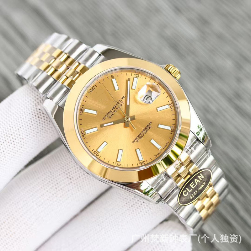 Laojia 消耗品永久ログシリーズメンズ機械式時計全自動スチールストリップビジネスログ機械式時計卸売|undefined