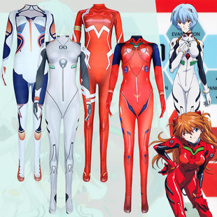 Halloween Cosplay Bodysuit Dva02 Peace Elite Rocket Girl Rei Ayanami New Evangelion