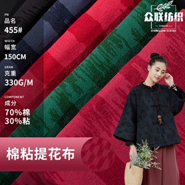 色织、提花布;其他棉类面料