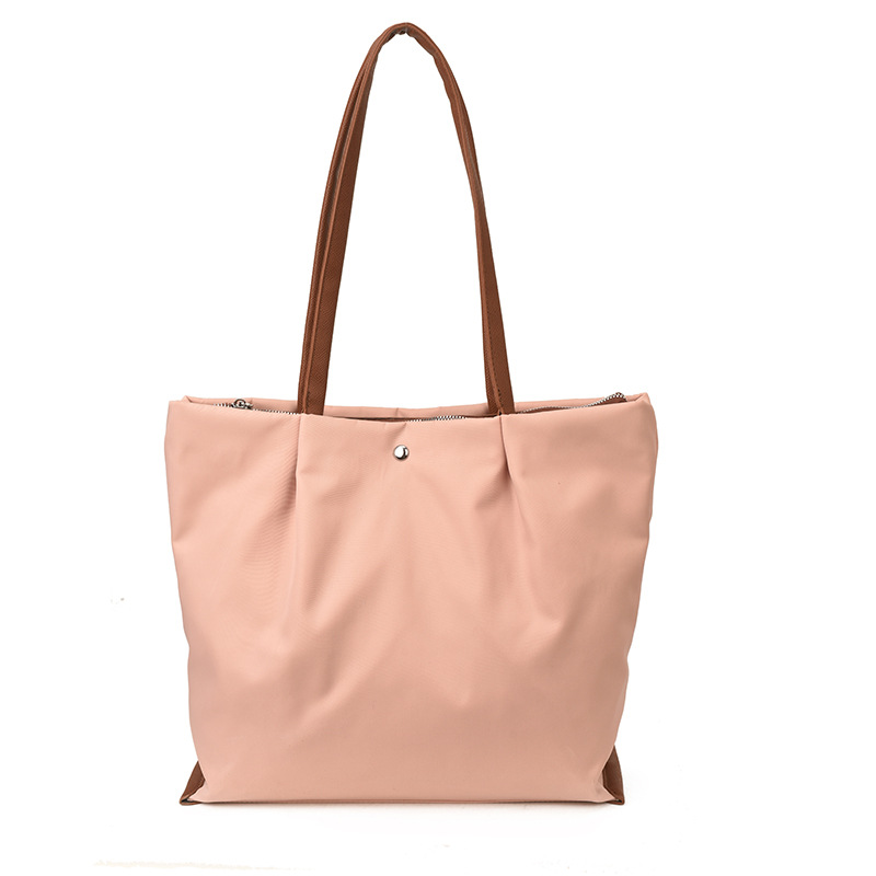 Bolso de tela de nylon de gran capacidad para mujeres 2026 nuevo tipo de bolso de hombro ligero y simple estilo coreano nicho Zhong Commuting Tote image 12