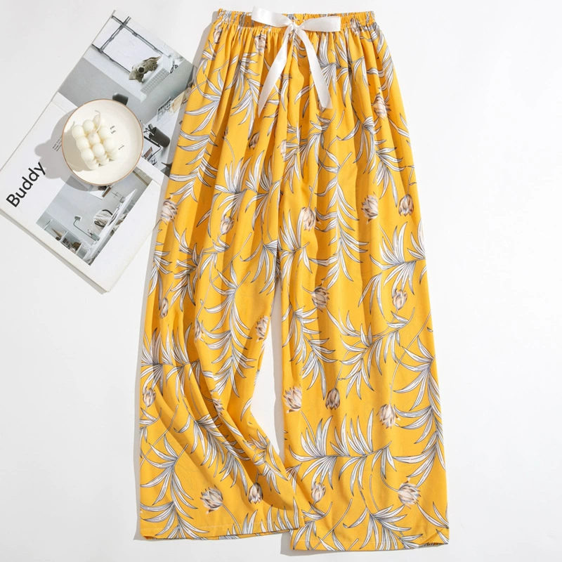 (Cross-border trading), summer thin comfortable cartoon trousers, oversize