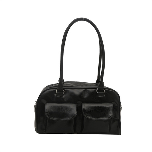 Stylish Casual Commuter Shoulder Crossbody Small Square Handbag 2024 Autumn New Uncommon Design Lightweight