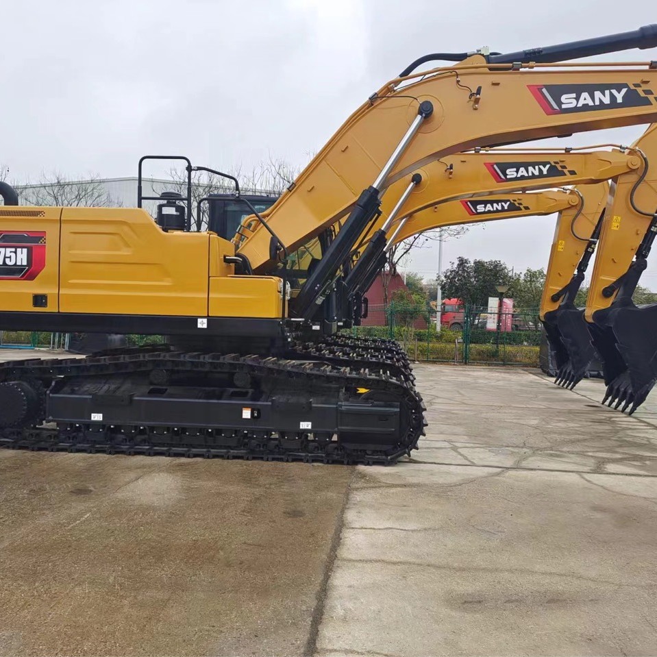 Suministro de comercio exterior de segunda mano Sany375 365 305 gran excavadora en el país y en el extranjero, exportación y compra