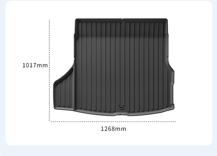 Suitable for 23-26 Lynk & Co 03 Car Floor Mats, Special Tpe Floor Mats, Stain-Resistant and Waterproof Trunk Mats