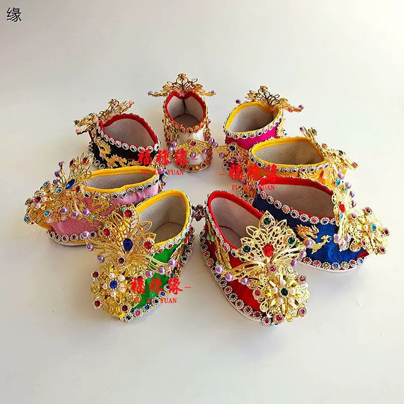 Diamond Shoes Dragon Shoes Xianjiatangkou Diamond Shoes ручной работы сказочные ботинки шелковые атласные мужские нефритовые туфли