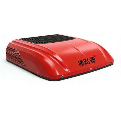 Automotive air conditioning – Special Air Conditioning for Rvs - 24v-heating-cooling-medium-heavy-duty-truck-red