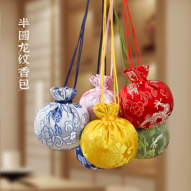 Дракон Лодка Фестиваль Саше пустая сумка Портативная вышивка автомобиль кулон Саше дети ребенок Фетальные волосы средство от комаров Лаванда