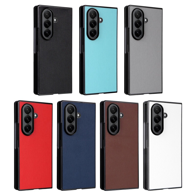 Suitable for Samsung Galaxy Z Fold7 Pebbled Leather Back Cover Fold 3/4/5/ 40% off Stack Protective Case Suitable for Samsung Galaxy Z Fold7 Pebbled Leather Back Cover Fold 3/4/5/ 40% off Stack Protective Case