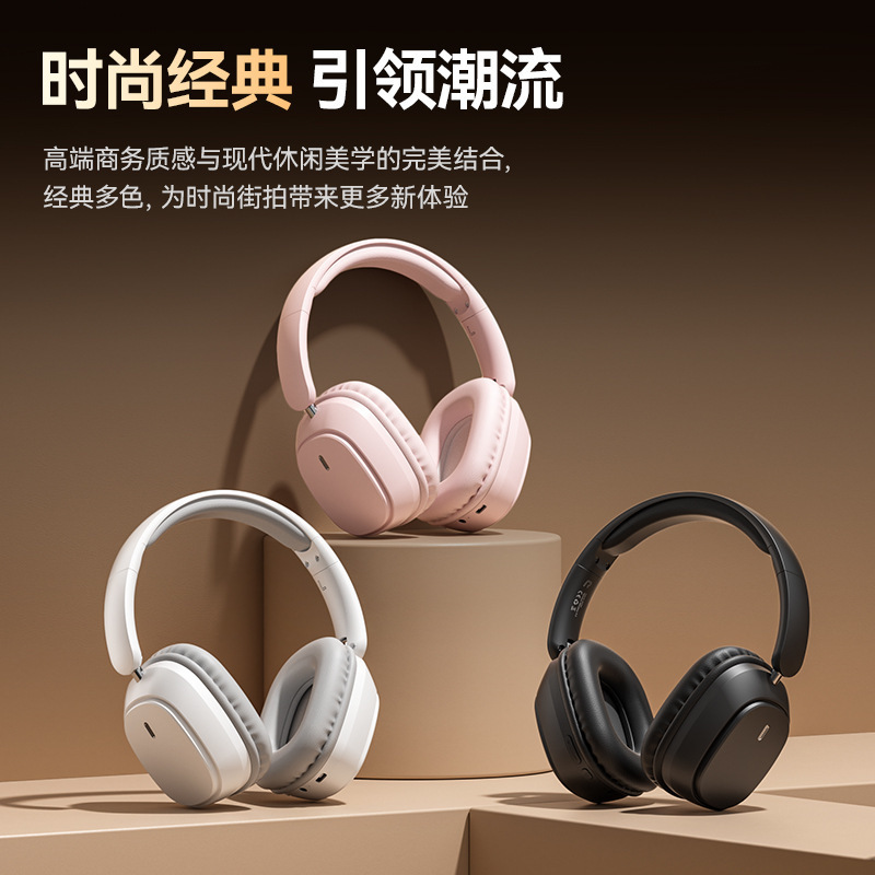 New Bluetooth Headset for Laptop Computers, Wireless, Ultra-Long Battery Life, Over-Ear Headphones, Factory Approved