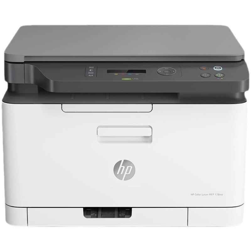 Цветной лазерный принтер HP178nw копия всё-в-одном домашний маленький беспроводной офисный бизнес-использование