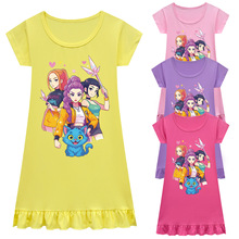 �؃r����ͯcosplay��ͨӡ�� �B��ȹ  Q30006