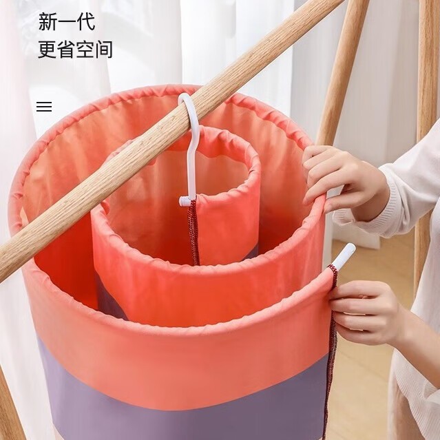 Spiral Clothes Drying Rack for Drying Quilts, Round Foldable Clothes Rack for Sheets, Balcony Spiral Drying Rack, Wholesale from Manufacturer