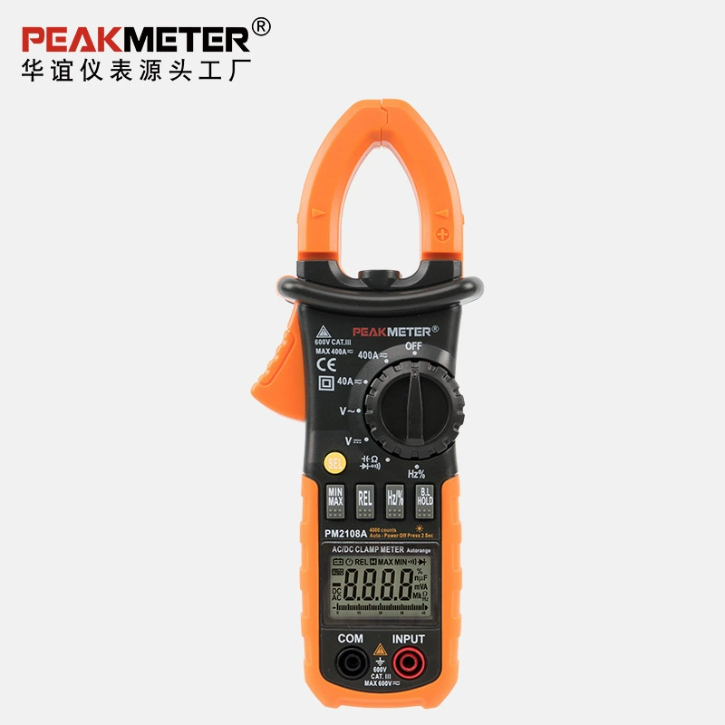 PEAKMETER Huayi PM2108A переменного постоянного тока зажимный измеритель высокой точности цифровой зажим мультиметр производитель