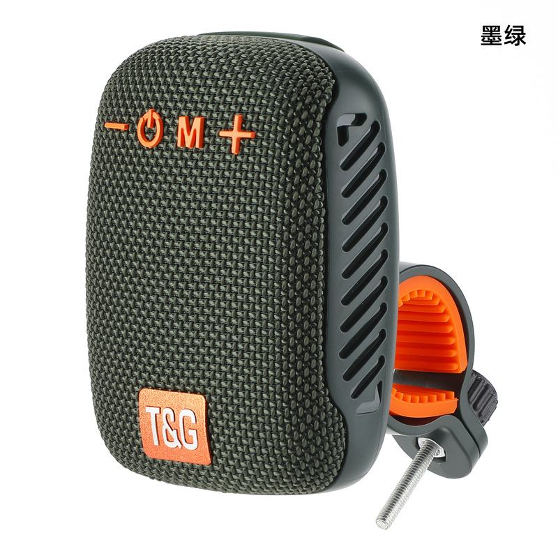 Cross-border 392 altavoces bluetooth de viaje al aire libre tws tarjeta de tela de conexión USB IPX5 impermeable TG audio bluetooth